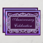 Party Einladung zum Hochzeitstag (Vorne/Hinten)