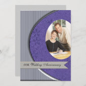 Party Einladung zum Hochzeitstag (Vorne/Hinten)