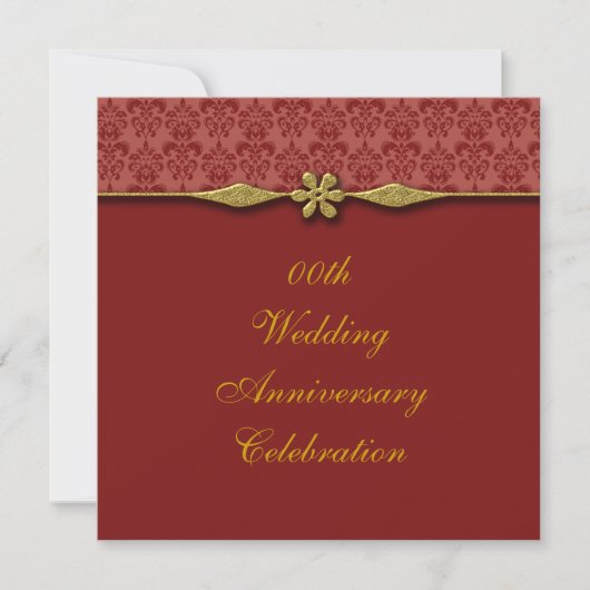 Party Einladung zum Hochzeitstag (Vorderseite)