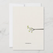 Party Einladung zum Jahrestag der Liebe (Rückseite)