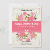 Party Einladung zum Muttertag (Vorderseite)