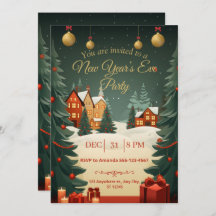 Party Einladung zum Silvester 2026