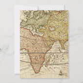 Party Einladung zum Thema "Reisen" (Rückseite)