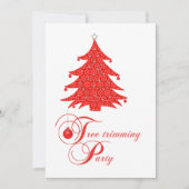 Party Einladung zum Trimmen von Rotwein (Vorderseite)