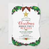 Party Einladung zum Weihnachtsfest (Vorderseite)