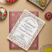 Party Einladung zur Altersversorgung mit Foto: Ele