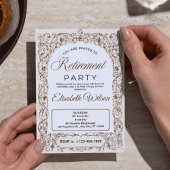 Party Einladung zur Altersversorgung mit Foto: Ele