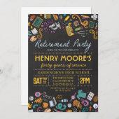 Party Einladung zur Altersversorgung von Lehrkräft (Vorne/Hinten)