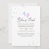 Party Einladung zur Aufdeckung einer vereinfachten (Vorderseite)