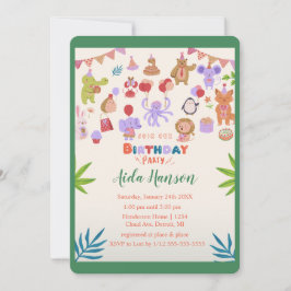 Party Einladung zur Geburtstagsfeier