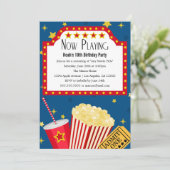 Party | Einladung zur Geburtstagspartei (Stehend Vorderseite)