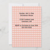 Party Einladung zur GRILLEN der Sommerzeit (Rückseite)