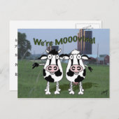 Party Einladung zur Wohnungsaufwärmung. (Vorne/Hinten)