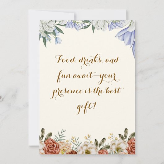 Party Einladungen (Rückseite)