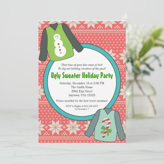 Party Einladungen (Stehend Vorderseite)