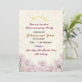 Party Einladungen (Stehend Vorderseite)