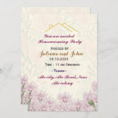 Party Einladungen (Vorne/Hinten)