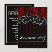 Party Einladungen (Vorne/Hinten)