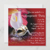 Party Einladungen (Vorderseite)