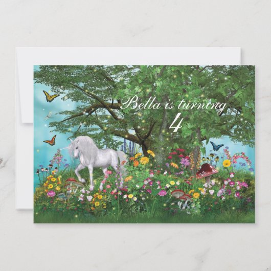 Party Einladungen (Rückseite)