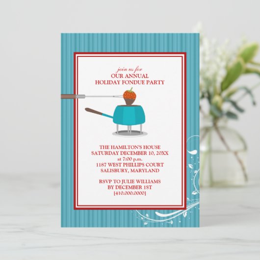 Party Einladungen (Stehend Vorderseite)