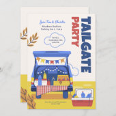 Party Einladungen (Vorne/Hinten)