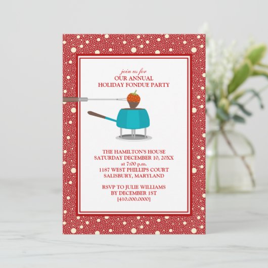 Party Einladungen (Stehend Vorderseite)