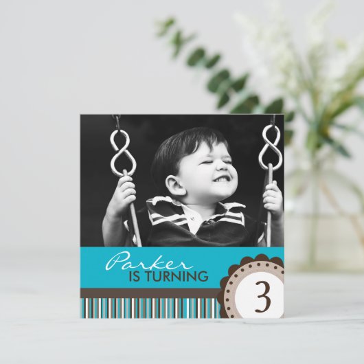 Party Einladungen (Stehend Vorderseite)