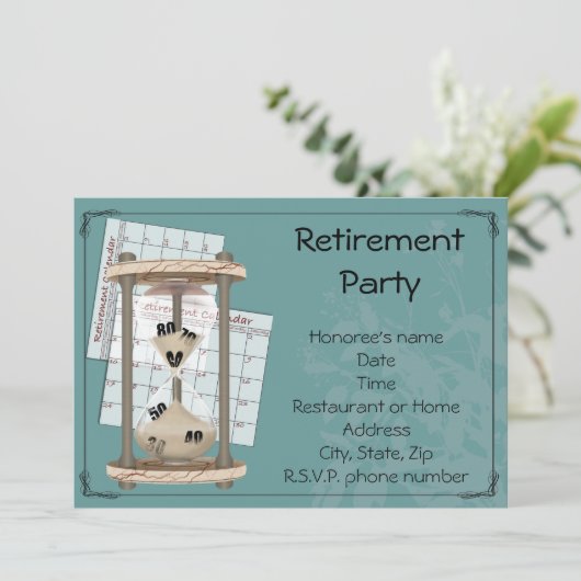 Party Einladungen (Stehend Vorderseite)