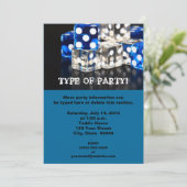 Party Einladungen (Stehend Vorderseite)