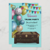 Party Einladungen (Vorne/Hinten)