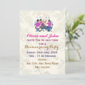 Party Einladungen (Stehend Vorderseite)