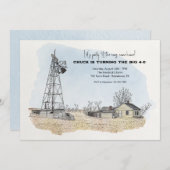 Party Einladungen (Vorne/Hinten)