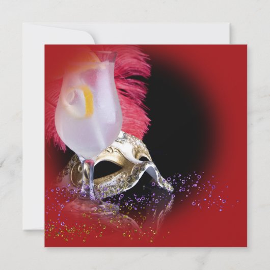 Party Einladungen (Rückseite)