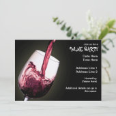 Party Einladungen (Stehend Vorderseite)