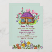 Party Einladungen (Vorne/Hinten)