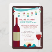 Party Einladungen (Vorne/Hinten)