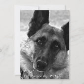 Party Einladungen (Vorderseite)