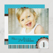 Party Einladungen (Vorne/Hinten)