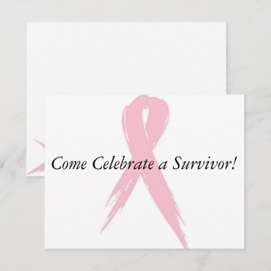 Party Einladungen (Vorne/Hinten)