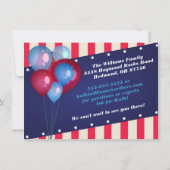 Party Einladungen 4. Juli (Rückseite)