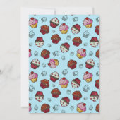 Party Einladungen 7. Geburtstagsjunge (Rückseite)