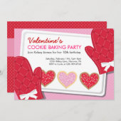 Party Einladungen am Valentinstag (Vorne/Hinten)