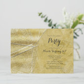 Party Einladungen aus Glam (Stehend Vorderseite)