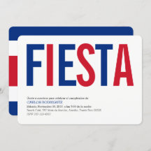 Party: Einladungen: Costa Rica: Costa Rican Flagge