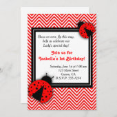 Party Einladungen Damen-Bug (Vorne/Hinten)