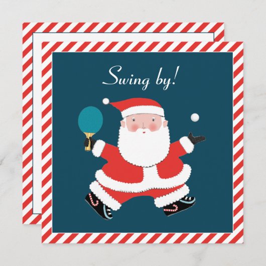 Party Einladungen der Ferienbüros (Vorne/Hinten)