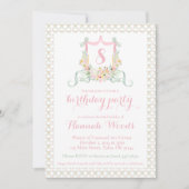 Party Einladungen der Künstlerin Dusty Pink Greene (Vorderseite)