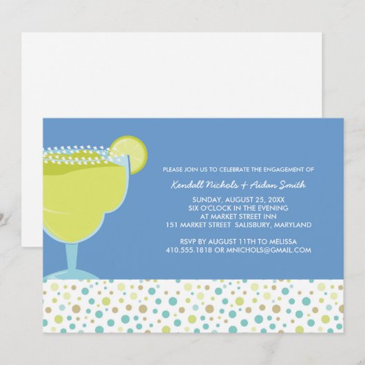 Party Einladungen der Verbindungsparty oder des Co (Vorne/Hinten)