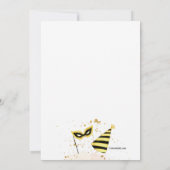 Party Einladungen des neuen Jahres (Rückseite)